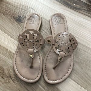 Tory Burch Miller Makeup Logo Sandals